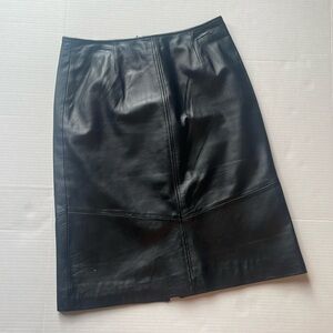 Leather skirt